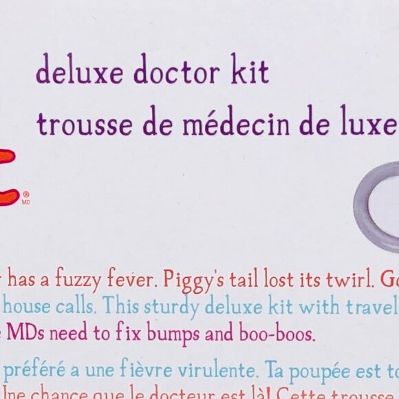 Battat - Deluxe Doctor Kit 10 Pieces & Carry Case  For Age 3+ New Sealed - Picture 12 of 14